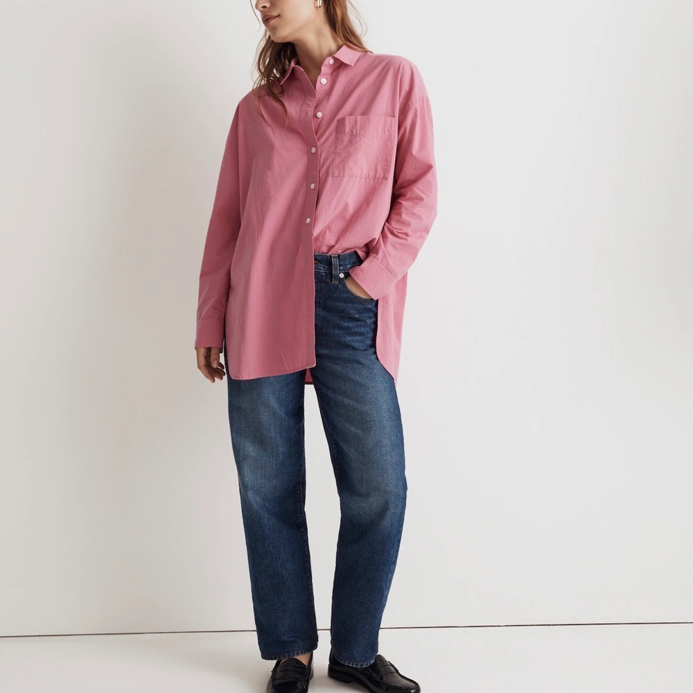 (NWOT) - The Signature Poplin Oversized Shirt